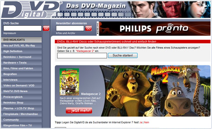 digitalvd.de - DVD, Blu-ray Disc, Heimkino