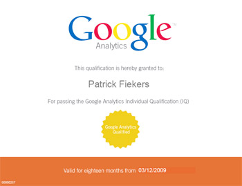 Google Analytics Individual Qualification