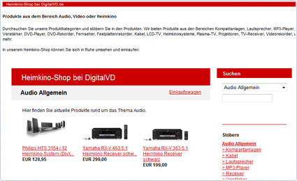 heimkino-shop.info - Heimkino Shop